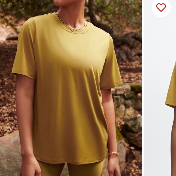 Women's Mustard Yellow T-Shirt - Picture 4 of 5
